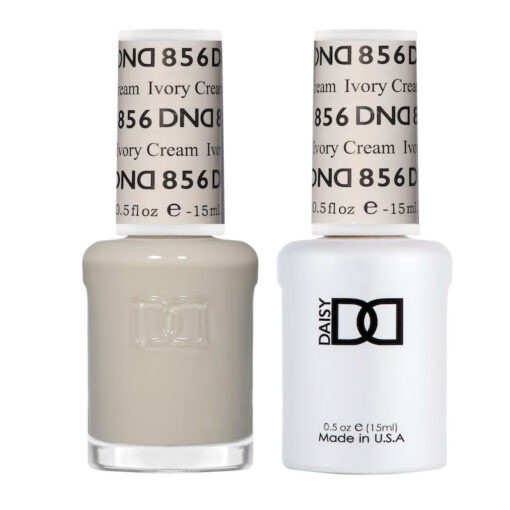 DND Matching Duo .5oz, #856  Ivory Cream