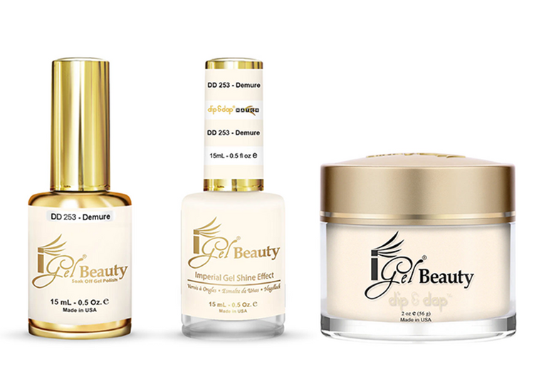 iGel Combo 3 in 1 - DD253 Demure 