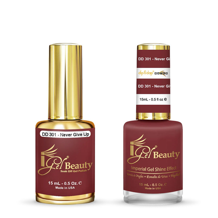 iGel Dip & Dap Duo - DD301 Never Give up