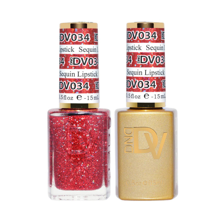 DND Diva Matching Duo, #034 Sequin Lipstick 