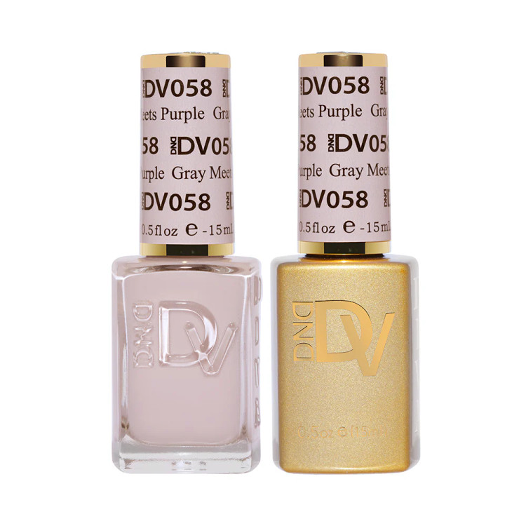 DND Diva Matching Duo, #058 Grey meets purple 