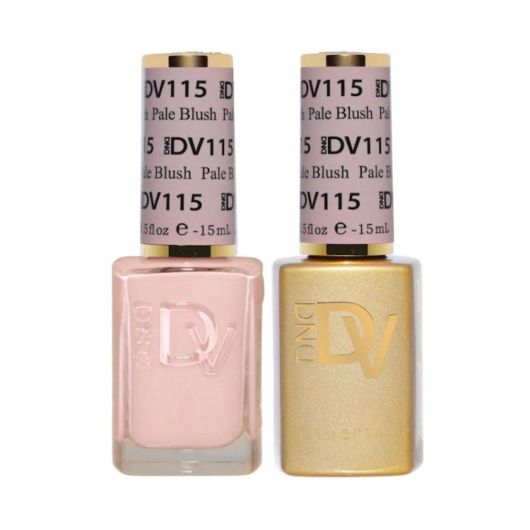 DND Diva Matching Duo, #115 Pale Blush 