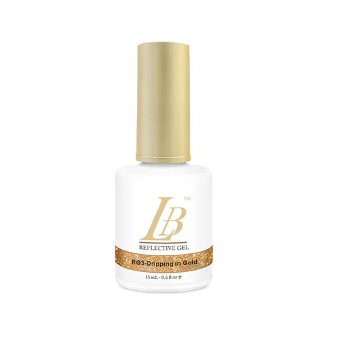 iGel Reflective Gel - RG03 Dripping in Gold 