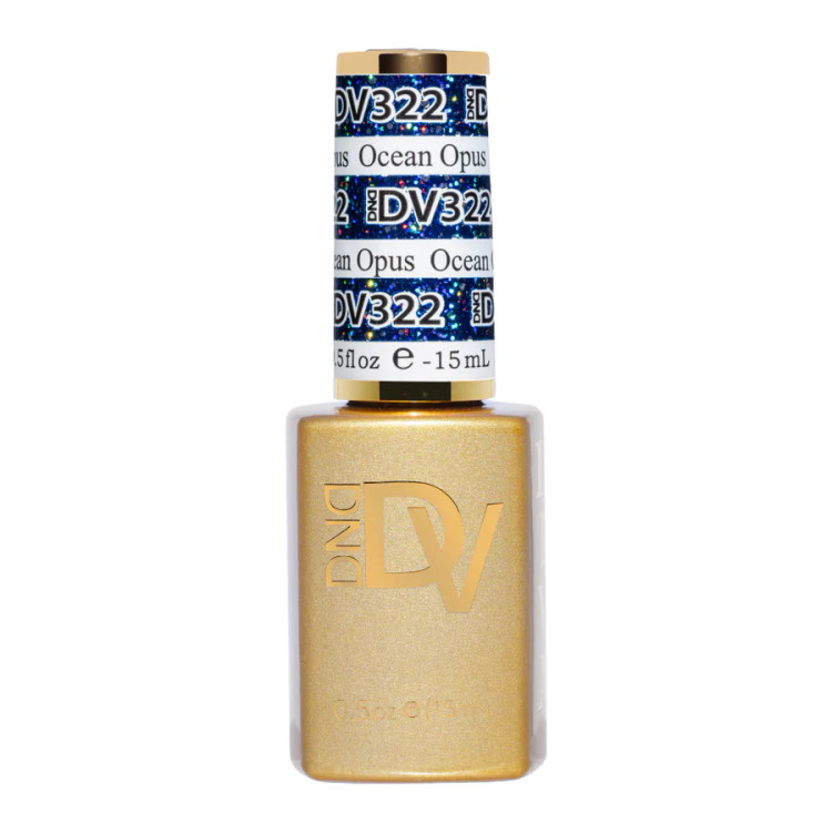 DND Diva Platinum Gel Polish - #322 Ocean Opus