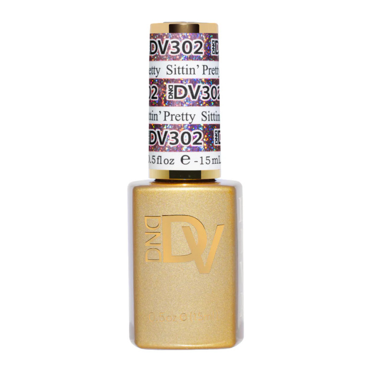 DND Diva Platinum Gel Polish - #302 Sittin' Pretty