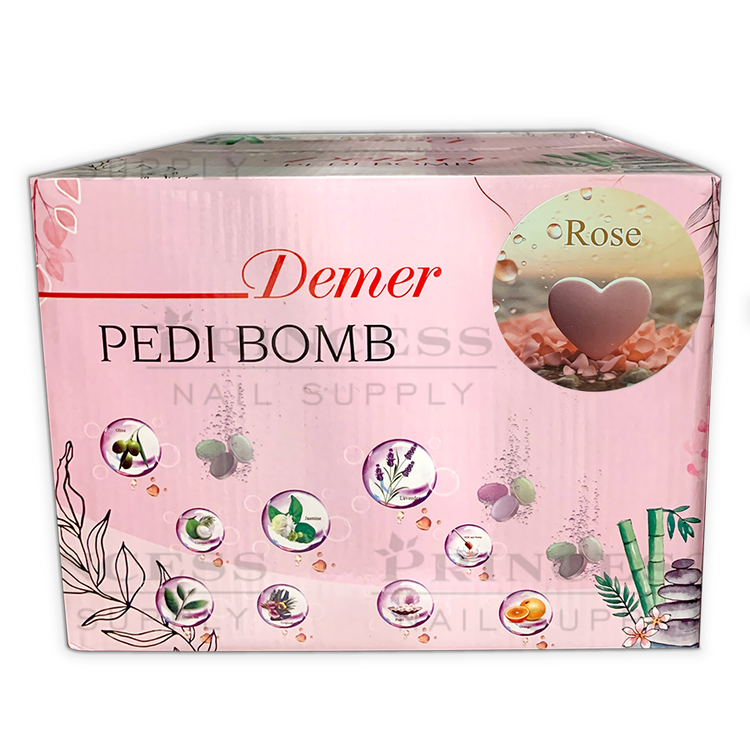 Demer Spa Pedi Bomb Case/400, Rose