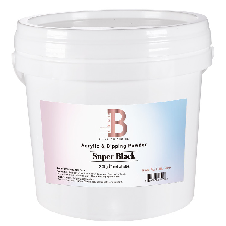 Billionaire Dip/Acrylic 5lbs - Super Black 