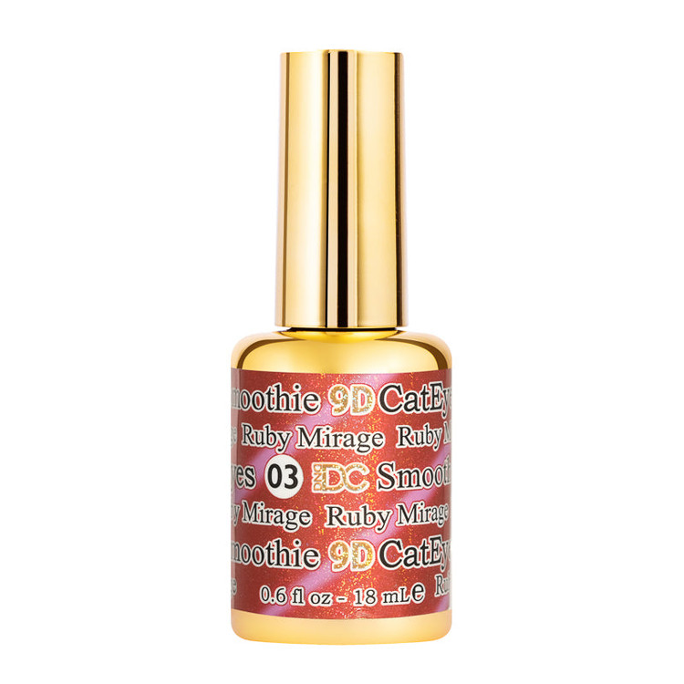 DND DC 9D Cat Eye Smoothie #03 Ruby Mirage