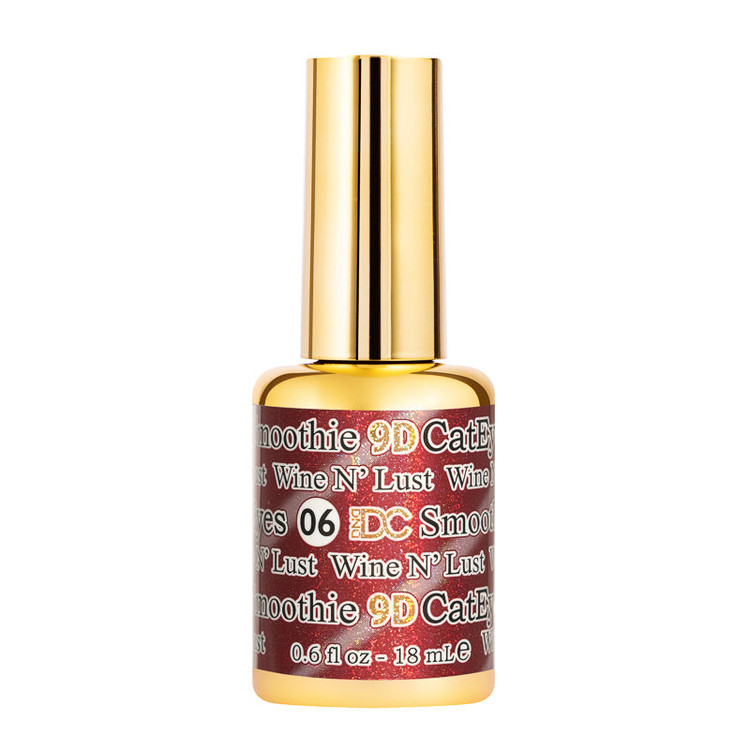 DND DC 9D Cat Eye Smoothie #06 Wine N' Lust