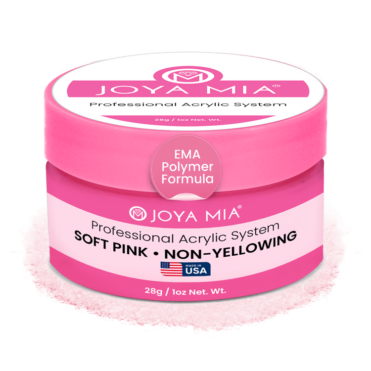 Joya Mia Acrylic Powder 1oz - Soft Pink