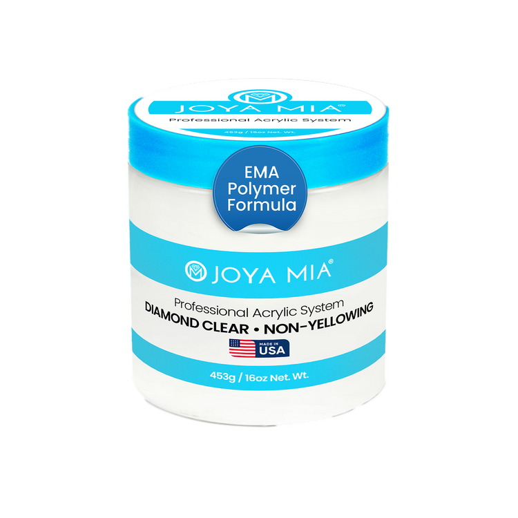 Joya Mia Acrylic Powder 16oz - Clear Diamond 