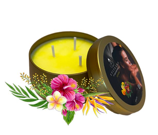 Mademoiselle Massage Candle 8oz - Tropical