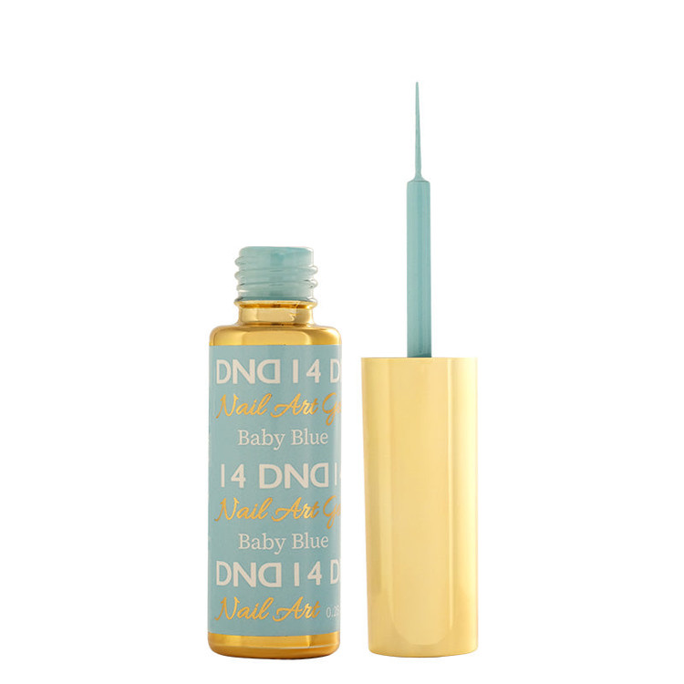 DND Gel Art Liner, #14 Classic Baby Blue