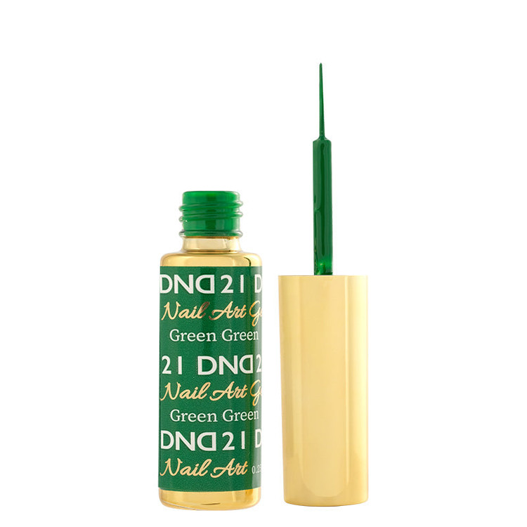 DND Gel Art Liner, #21 Classic Green