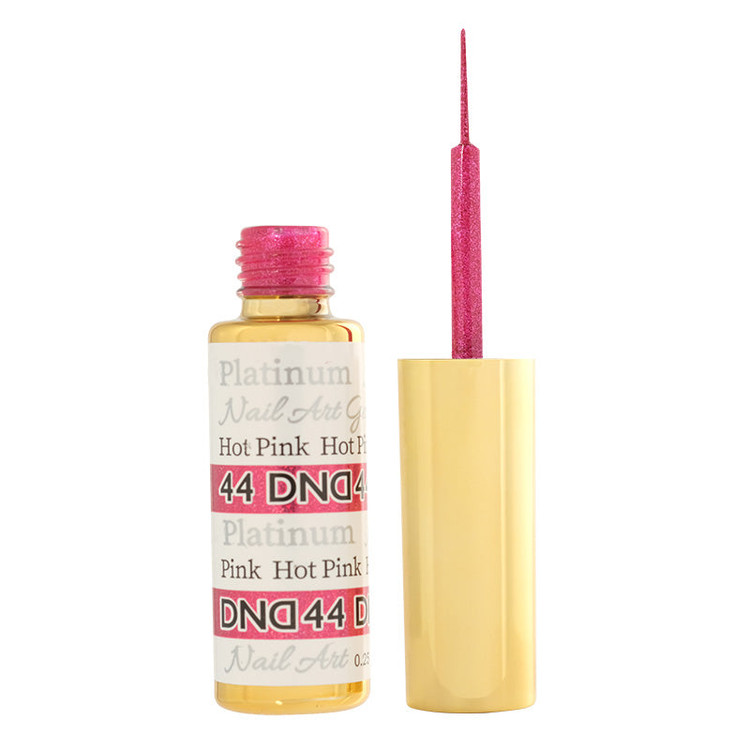 DND Gel Art Liner, #44 Platinum Hot Pink