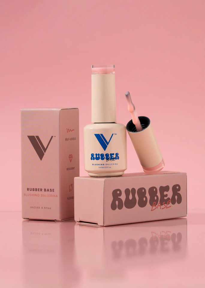 V Beauty Rubber Base - Blushing Ballerina  