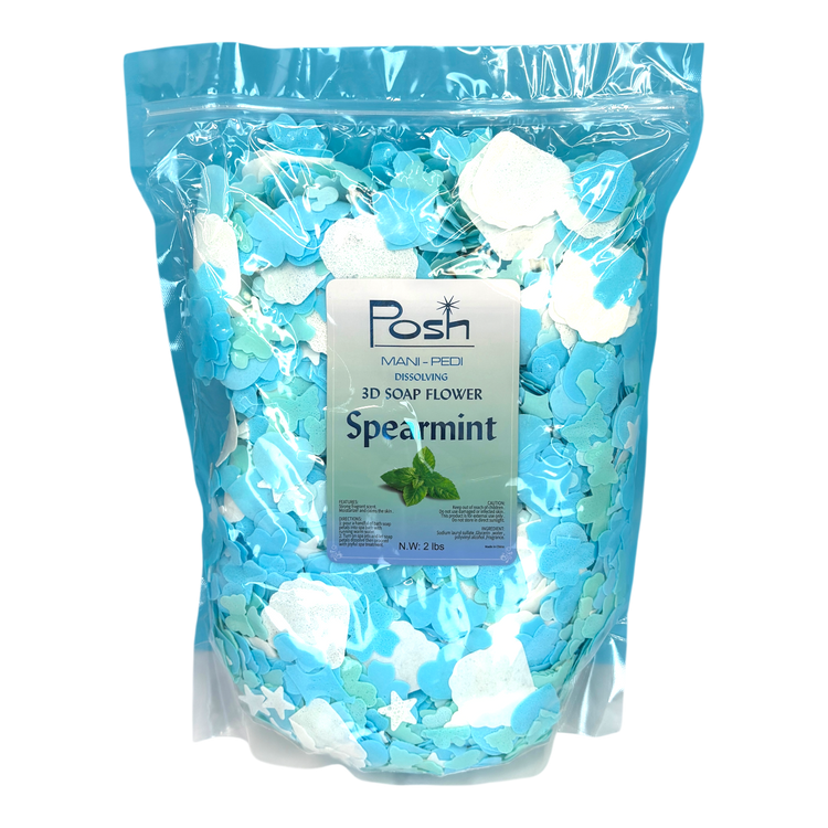 Posh 3D Soap Flower 2lb bag - Spearmint