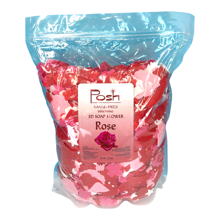 Posh 3D Soap Flower 2lb bag - Rose