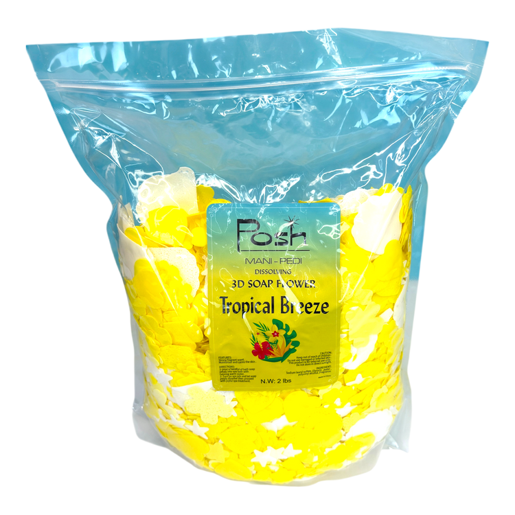 Posh 3D Soap Flower 2lb bag - Tropical Breeze