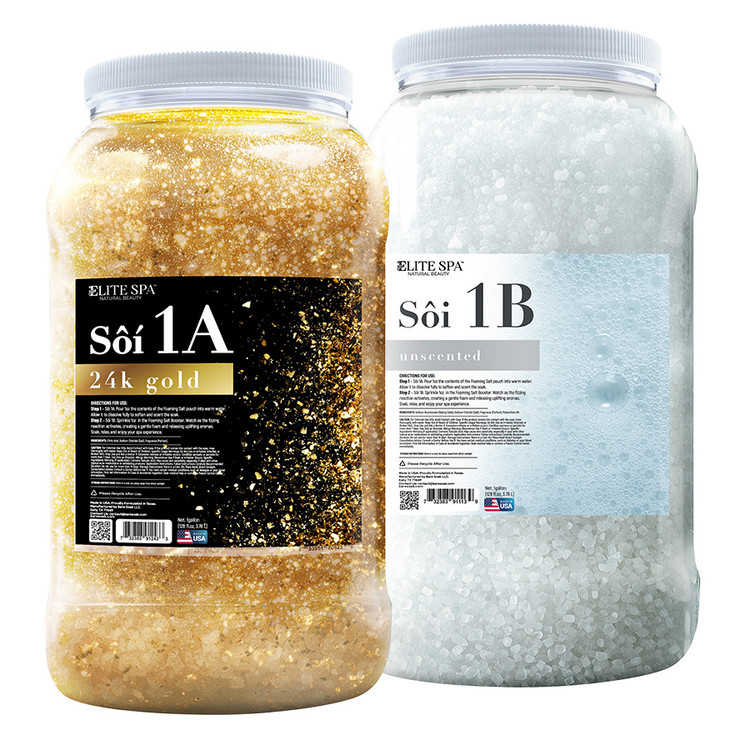 Bare Soak Soi 1A & Soi 1B Set, 24K Gold