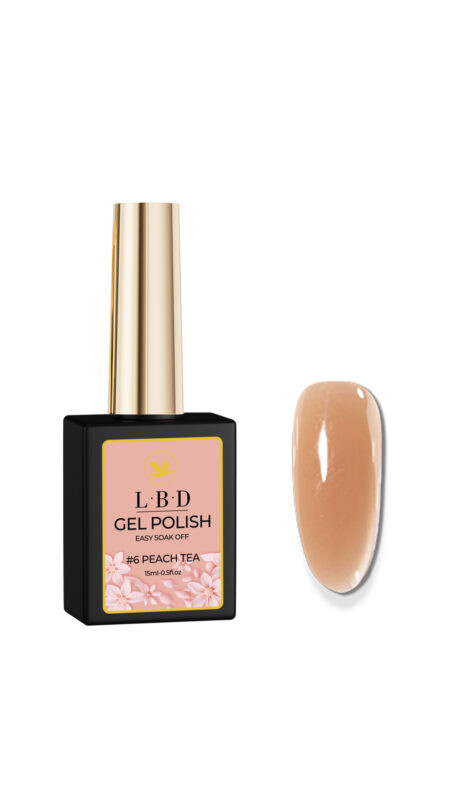 L.U.X-  L.B.D Gel Polish - #06 Peach Tea