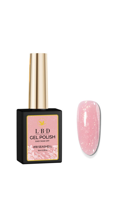 L.U.X-  L.B.D Gel Polish - #18 Seashell 