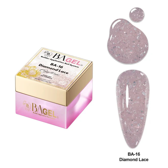 Hyba BA.GEL® Builder Gel System - #BA-16 Diamond Lace 
