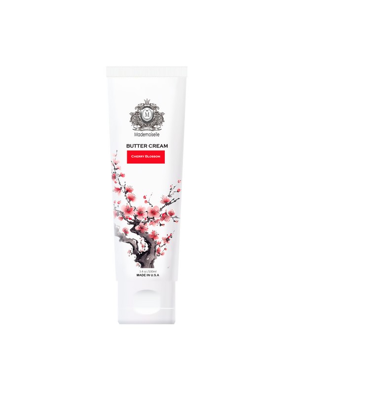 Mademoiselle Butter Cream Lotion 3.4oz/Case, Cherry Blossom