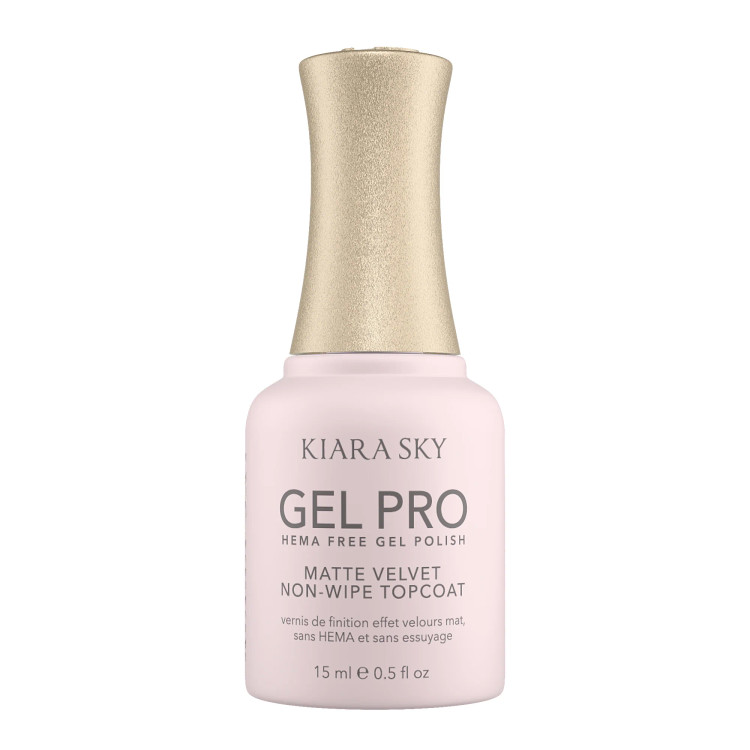 Kiara Sky Gel-Pro HEMA-Free Matte Velvet Top Coat