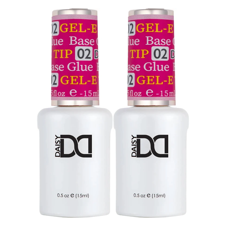 DND Gel Soft Gel Tip Adhesive #02, Sold By Box/2