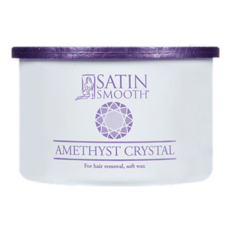 Satin Smooth Case/12, Amethyst Crystal Soft Wax 