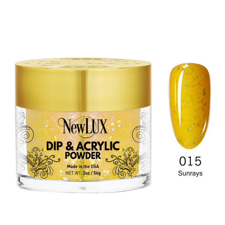NewLux Dip & Acrylic 2oz - #015 Sunrays