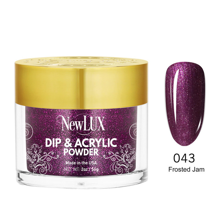 NewLux Dip & Acrylic 2oz - #043 Frosted Jam