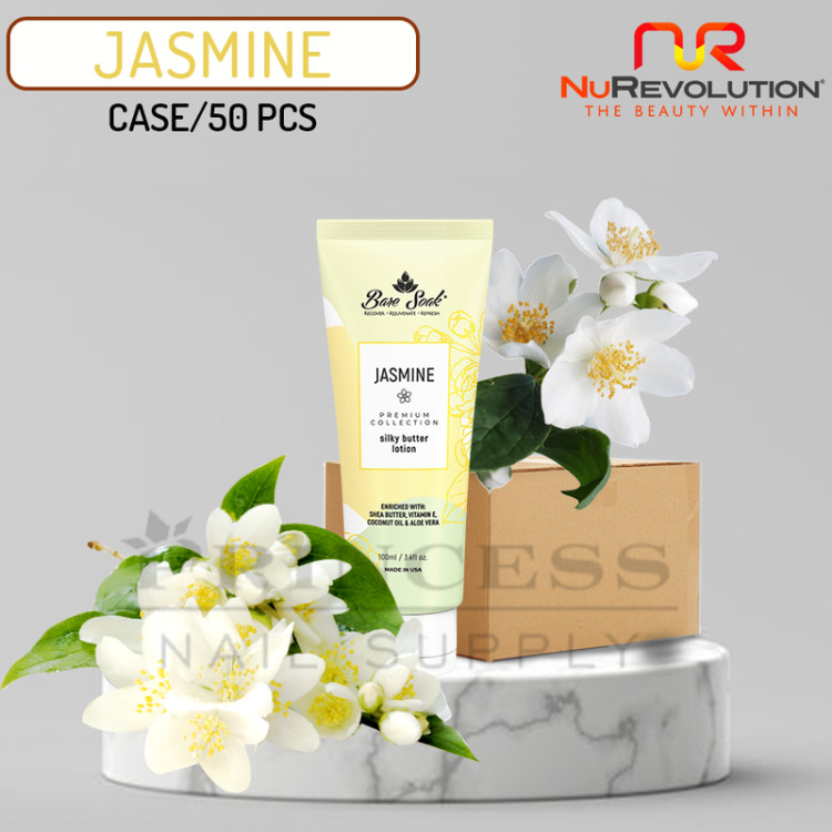 Bare Soak Silky Butter Lotion 3.4oz (Case/50), Jasmine 