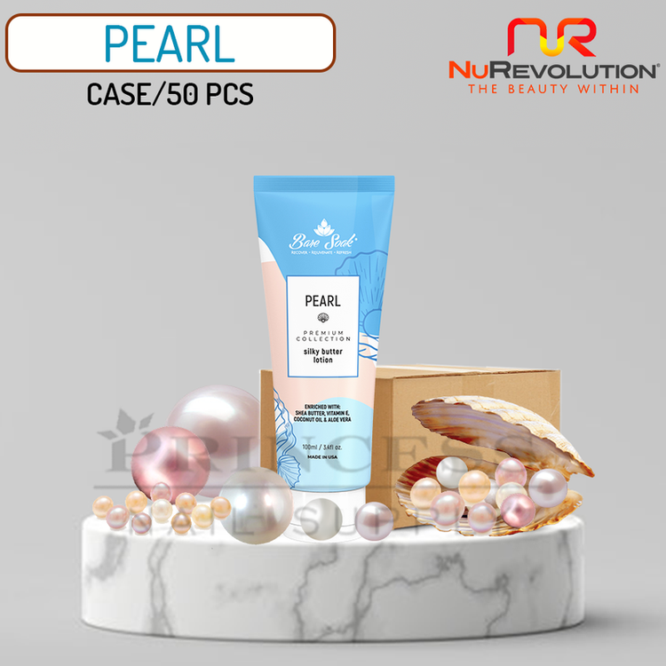 Bare Soak Silky Butter Lotion 3.4oz (Case/50), Pearl 
