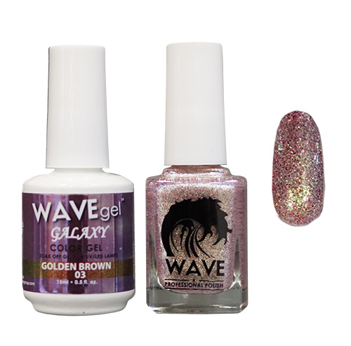 WaveGel Galaxy Duo #03 Golden Brown