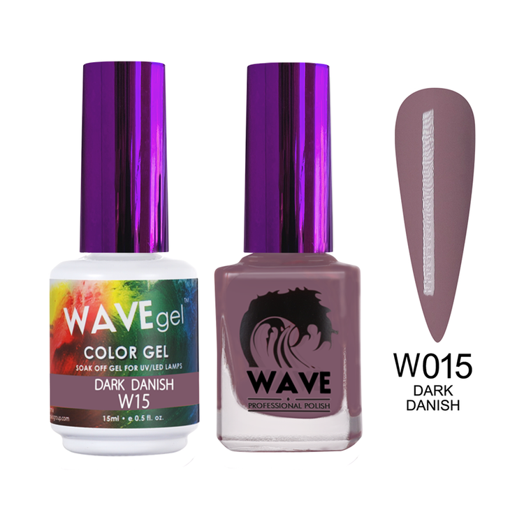 WaveGel Simplicity Duo, #015 Dark Danish