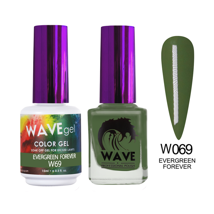 WaveGel Simplicity Duo, #069 Evergreen Forever 