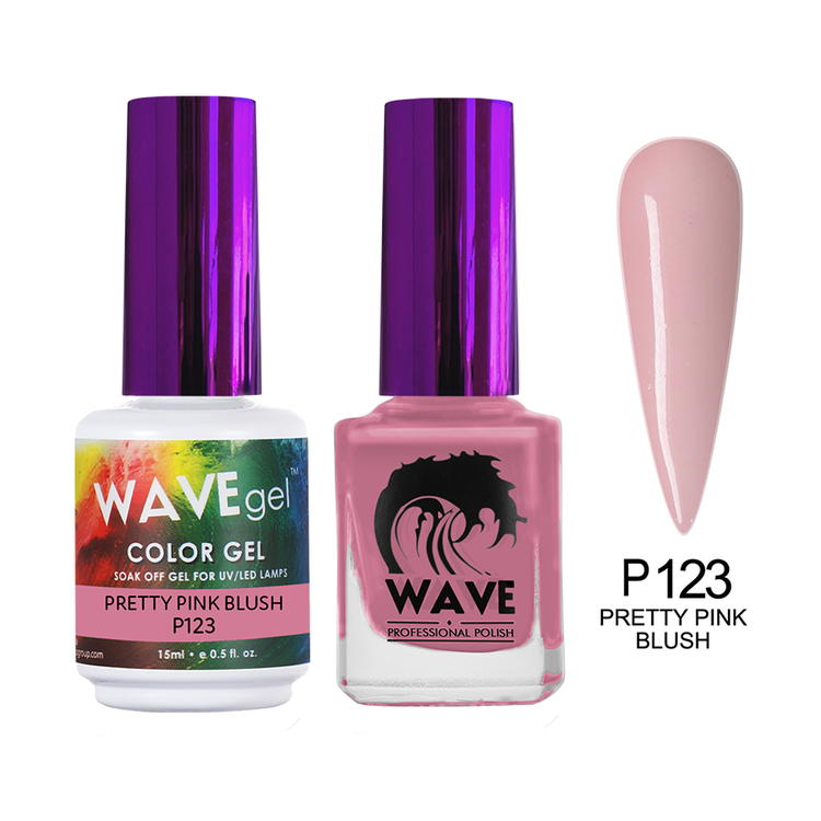 WaveGel Simplicity Duo, #123 Pretty Pink Blush