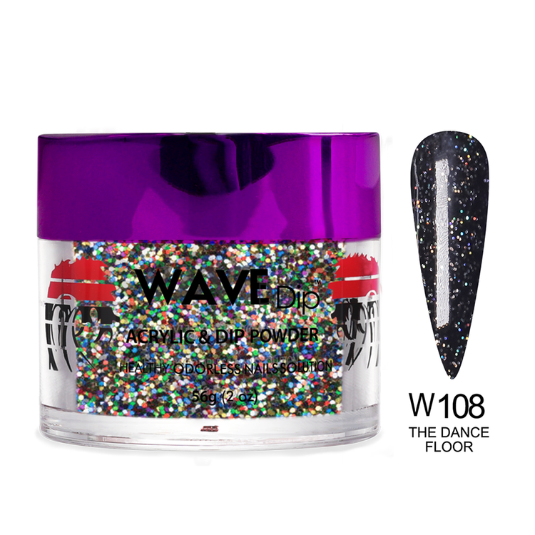 WaveGel Simplicity Dip & Acrylic, #108 The Dance Floor
