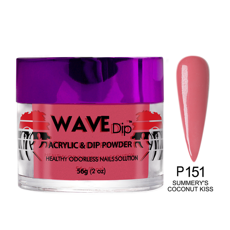 WaveGel Simplicity Dip & Acrylic, #151 Summer's Coconut Kiss