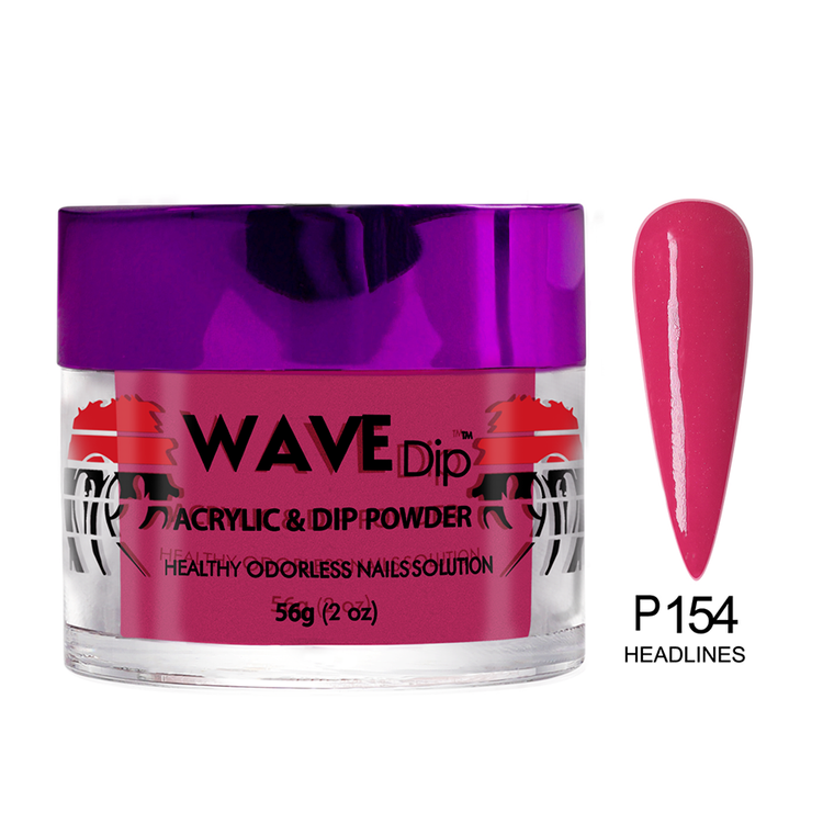 WaveGel Simplicity Dip & Acrylic, #154 Headlines