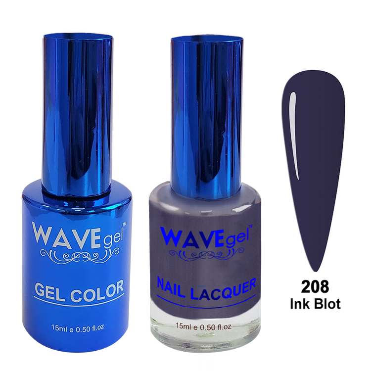WaveGel Royal Duo,  #208 Ink Blot