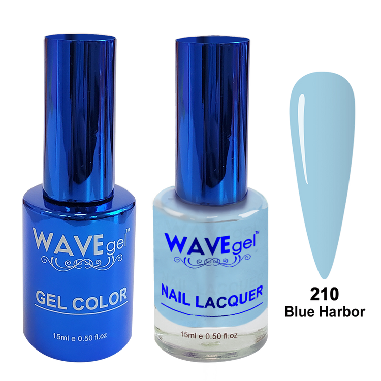 WaveGel Royal Duo, #210 Blue Harbor