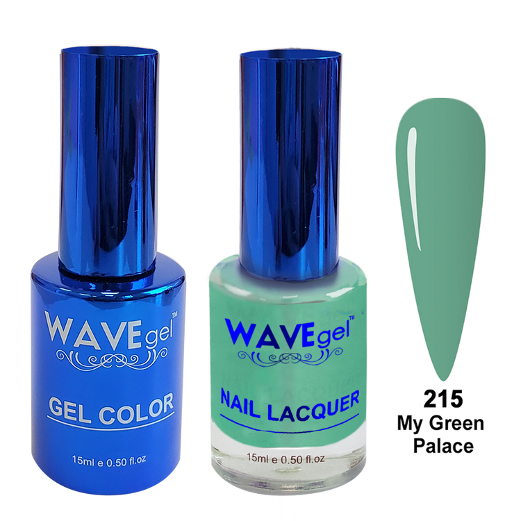 WaveGel Royal Duo, #215 My Green Palace