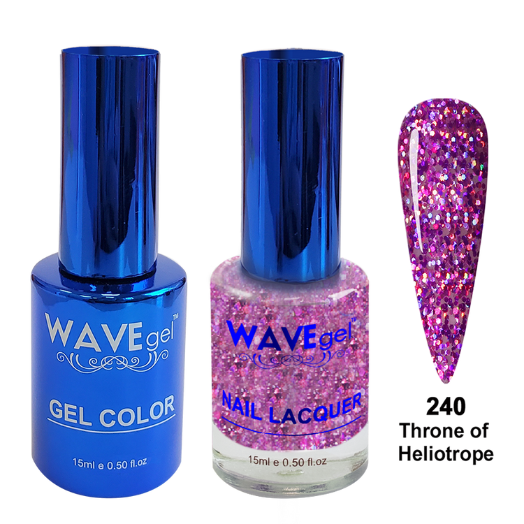 WaveGel Royal Duo, #240 Throne of Heliothrope
