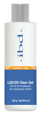 IBD LED/UV Clear Gel 8oz #65614, Sold by Box/12