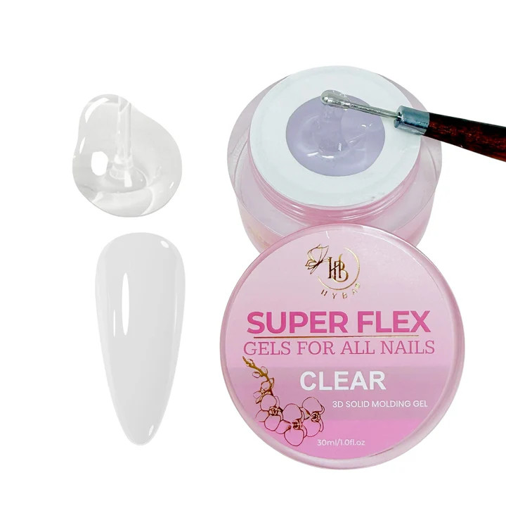Hyba SUPER FLEX - #1 CLEAR Molding Gel 30ml