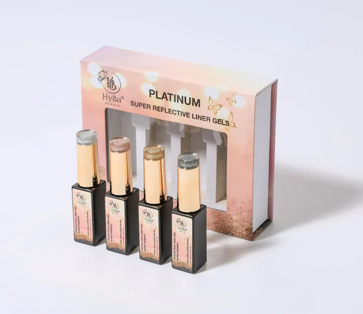 Hyba PLATINUM Gel Liner / 4 Colors Liner Set - Box Set