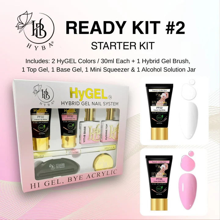 Hyba HyGEL® HYBRID GEL NAIL SYSTEM - READY Kit #2